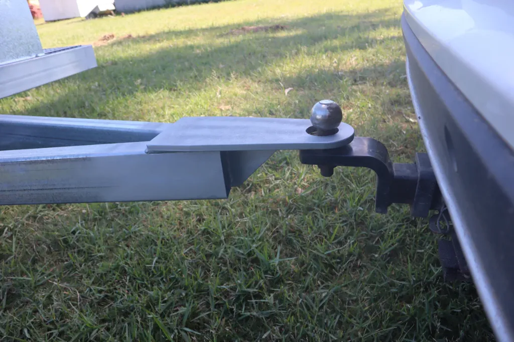 Chicken-Caravan-Feed-Trailer-hitch-connected