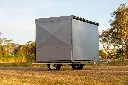 Chicken-Caravan-130-doos-closed-front-side-view